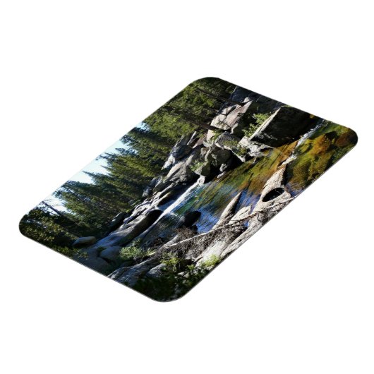 トゥールムネメドウズのトゥールムネ川、ヨセミテ、カリフォルニア州 マグネット (左側)