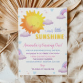 トゥールリトルサンシャインレインボー誕生日招待状 招待状