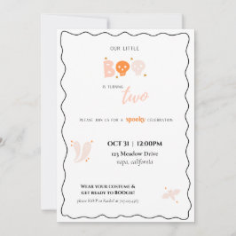 トゥールリトルブー誕生日招待状 招待状