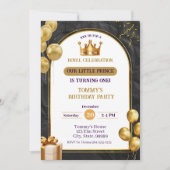 トゥールリトルプリンセス誕生日招待状 招待状 (正面)