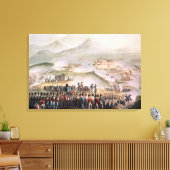 トゥールーズの戦い、刻まれたトーマス・サザーランド キャンバスプリント (インサイチュ (リビング))