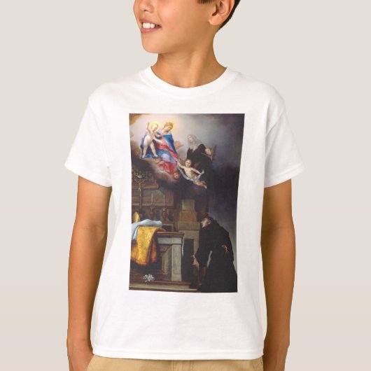 トゥールーズの聖ルイ 天の遺産 美術 Tシャツ (正面)