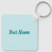 トゥールーズシティフランスレトロヴィオレットヴィンテージ土産 キーホルダー (裏面)