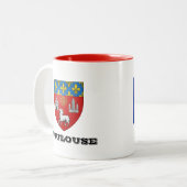 トゥールーズフランスコーヒーマグ ツートーンマグカップ (正面左)
