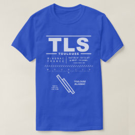 トゥールーズブラニャック空港TLS Tシャツ