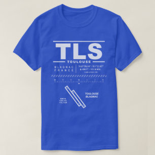 トゥールーズブラニャック空港TLS Tシャツ