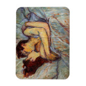 トゥールーズラウトレックインベッドザキスマグネット マグネット (縦)