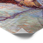 トゥールーズラウトレックインベッドザレズビアンキス ポスター (角)