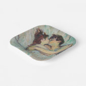 トゥールーズラウトレックインベッド,ザキス ペーパープレート (傾斜あり)