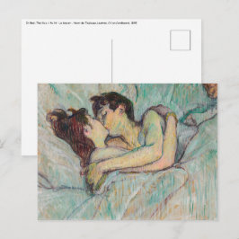 トゥールーズラウトレックインベッド，ザキス ポストカード