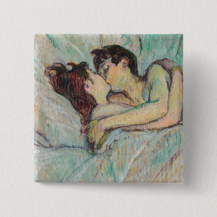 トゥールーズラウトレックインベッド,ザキス 缶バッジ