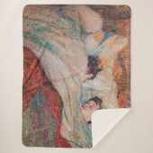 トゥールーズラウトレックザベッド シェルパブランケット (正面)