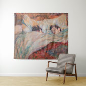 トゥールーズラウトレックザベッド タペストリー (インサイチュ(横))