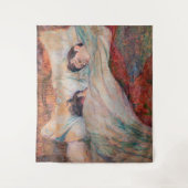 トゥールーズラウトレックザベッド タペストリー (正面)