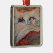 トゥールーズラウトレックザベッド メタルオーナメント (右)