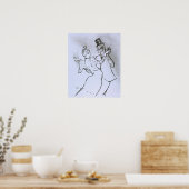 トゥールーズラウトレック – ダセット ポスター (キッチン)