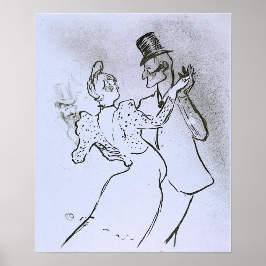 トゥールーズラウトレック – ダセット ポスター (正面)