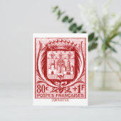 トゥールーズ・フランスのコート・オブ・アームズ ポストカード (スタンド正面)