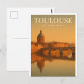 トゥールーズ — フランス旅行 2026 ポストカード (正面/裏面)