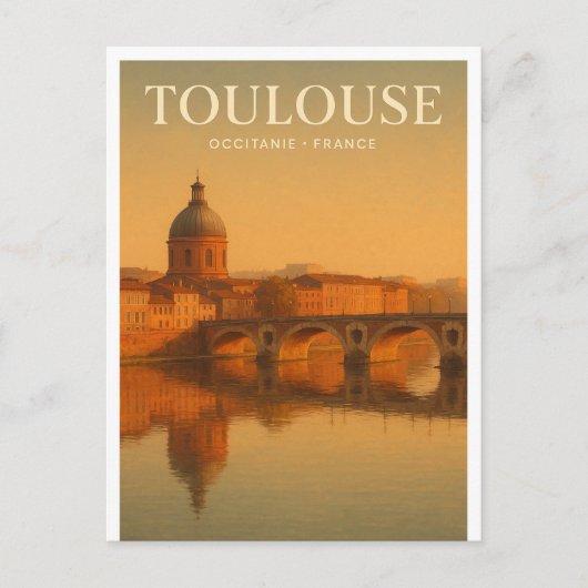 トゥールーズ — フランス旅行 2026 ポストカード (正面)