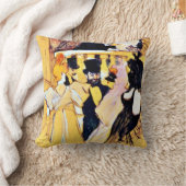 トゥールーズ・ラウトレックのアート：オペラで クッション (ブランケット)