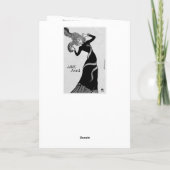 トゥールーズ・ラウトレックサンキューカード サンキューカード (裏面)