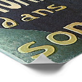 トゥールーズ・ラウトレック – エルドラド1892 ポスター (角)