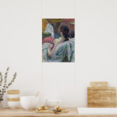 トゥールーズ – ラウトレック – モデル休息 ポスター (キッチン)