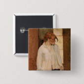 トゥールーズ・ラウトレック – モンルージュ，ローザ・ラ・ルージュ 缶バッジ (正面&裏面)