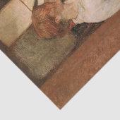 トゥールーズ・ラウトレック – モンルージュ，ローザ・ラ・ルージュ 薄葉紙 (詳細)