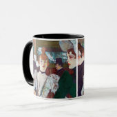 トゥールーズ・ラウトレック – ラグールーArungeに到着 マグカップ (正面左)