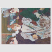 トゥールーズ・ラウトレック – ラグールーArungeに到着 薄葉紙 (正面)