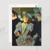 トゥールーズ – ラウトレック – ラグールーRに入る ポストカード (正面/裏面)