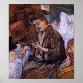 トゥールーズ・ラウトレック – ラトワレットマダムファーブル1891 ポスター