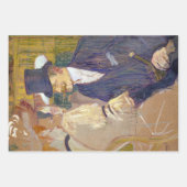 トゥールーズ – ラウトレック – 最高傑作選択 ラッピングペーパーシート (正面3)