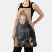 トゥールーズ・ラウトレック – 黒いボアを持つ女性 エプロン (インサイチュ)