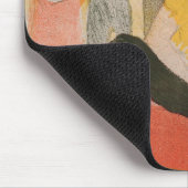 トゥールーズ・ラウトレック – Mademoiselle Cha-u-kao着席 マウスパッド (コーナー)