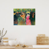 トゥールーズ・ロートレックによるルージュのボール ポスター (キッチン)