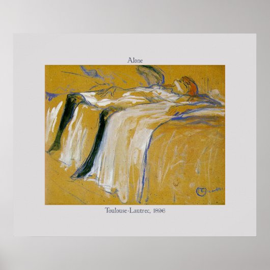 トゥールーズ・ロートレックアールヌーボーポスター ポスター (正面)