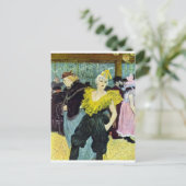 トゥールーズ・ロートレックザ・ピエロヴィンテージ写真、 ポストカード (スタンド正面)