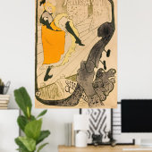 トゥールーズ – ロートレックジェーンアヴリルヴィンテージリトグラフ ポスター (ホームオフィス)