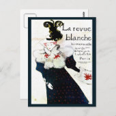 トゥールーズ・ロートレック広告マガジン ポストカード (正面/裏面)