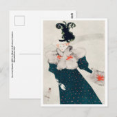 トゥールーズ・ロートレック葉書 ポストカード (正面/裏面)