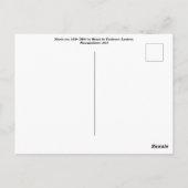 トゥールーズ・ロートレック葉書 ポストカード (裏面)