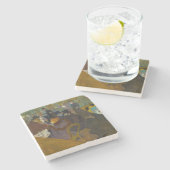 トゥールーズ・ロートレック – アットザルージュ ストーンコースター (横)