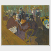 トゥールーズ・ロートレック – アットザルージュ ラッピングペーパー (フラット)