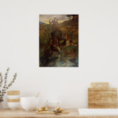 トゥールーズ – ロートレック – アレゴリー春の人生18... ポスター (キッチン)