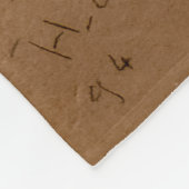 トゥールーズ・ロートレック - イヴェット・ギベルトが歌う フリースブランケット (角)