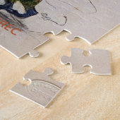 トゥールーズ・ロートレック、サーカスピエロwウホース&モンキー ジグソーパズル (側面)