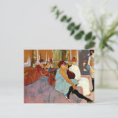 トゥールーズ・ロートレック – ザ・サロン・イン・ザ・ルーズ・デ・ムーラン ポストカード (スタンド正面)